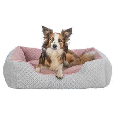 Trixie Hondenmand Kaline Mio Hoekig Grijs / Oudroze